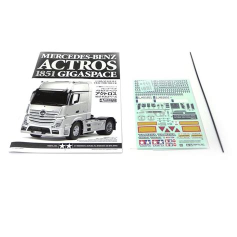 Tamiya Mercedes Benz Actros 1851 Gigaspace Complete Cab Rigidrc Shop