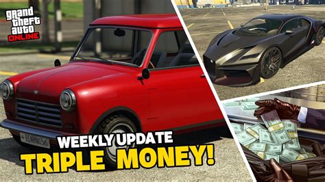 GTA 5 Online TRIPLE MONEY RP EVENT WEEK CASH BONUS MASSIVE