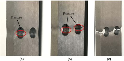 Ductile Fracture Propagation Of Double Hole Plate Specimen A