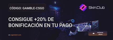 Códigos Promocionales SkinClub en CSGOTotem