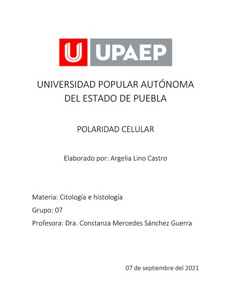 Polaridad Universidad Popular Autnoma Del Estado De Puebla Polaridad