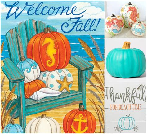 Coastal Ocean Pumpkin Patch Coastal Decor Ideas Interior Design Diy Shopping