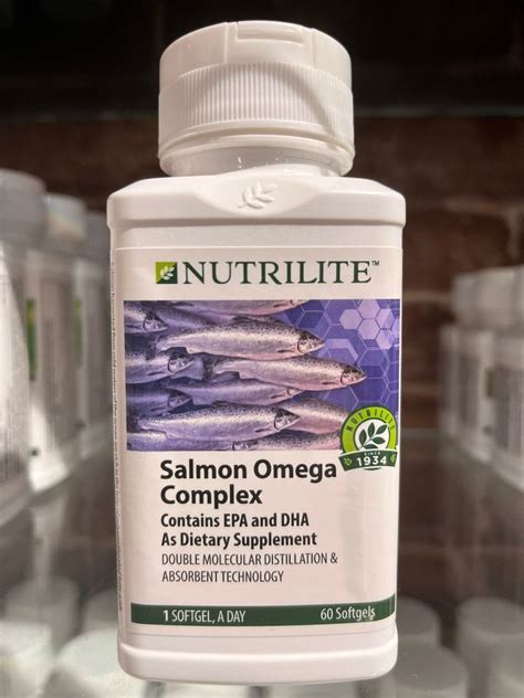 Nutrilite Salmon Omega Complex Health Nutrition Health Supplements