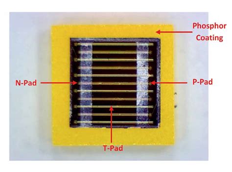 3 Pad LED Flip Chip COB By Flip Chip Opto LED Professional LED