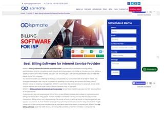 Ispmate Your Ultimate Isp Billing Solution Ppt