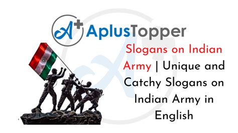 Slogans On Indian Army Unique And Catchy Slogans On Indian Army In