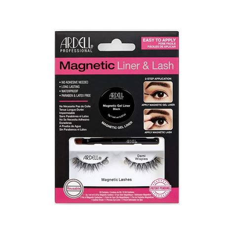 Gel Liner Noir Faux Cils Magnetic Demi Wispies Ardell