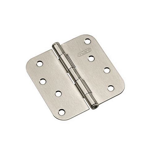 Richelieu Hardware Full Mortise Inset Brushed Nickel Hinge 1 Pair