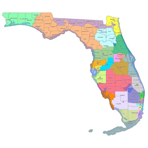 Florida House Of Representatives District Map - Printable Maps