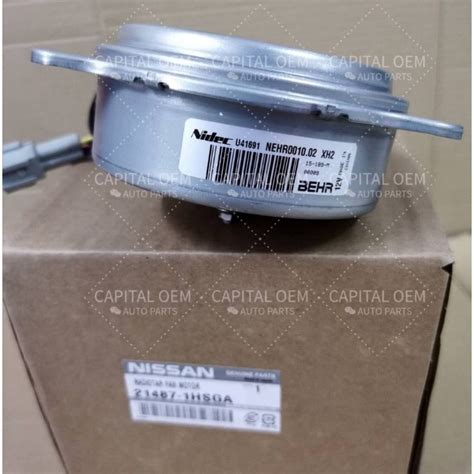 Hsoa Nissan Almera Nv Radiotar Fan Motor Nidec Shopee Malaysia