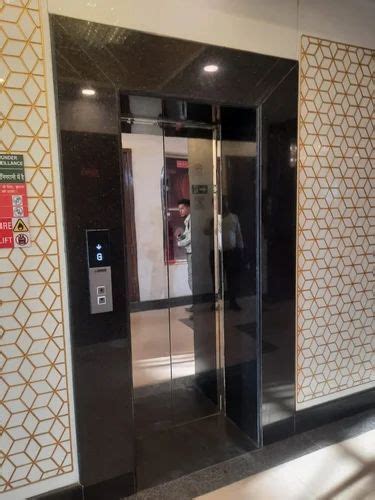 Apartment Stainless Steel Passenger Elevator Max Persons 6 Persons