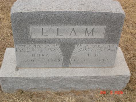 Isaac Daniel Elam Find A Grave Memorial