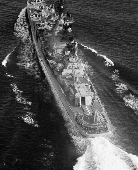 An Aerial Port Quarter View Of The Soviet Kresta Ii Class Guided