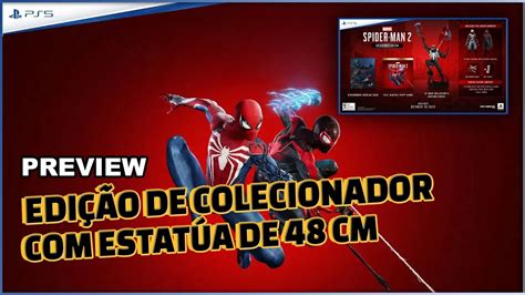 Marvel Spiderman Edi O De Colecionador Unboxing E Detalhes Youtube