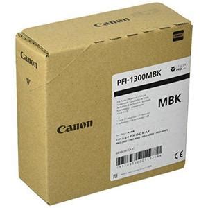 Canon PFI 1300 330ml Matte Black Pigment Ink Tank For Select