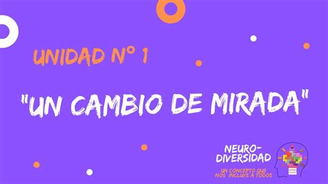 Neurodiversidad Un Cambio De Mirada YouTube