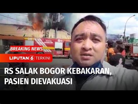 Rs Salak Bogor Kebakaran Api Merambat Ke Markas Polisi Militer