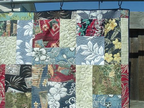 Hawaiian Shirt Quilt Custom Quilt For Jason Gleaton By D Flickr