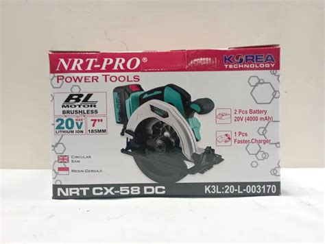 Circular Saw Cordless Nrt Pro Cx Dc Lazada Indonesia