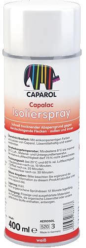 Farbenhaus Schupp - Caparol Capalac Isolierspray