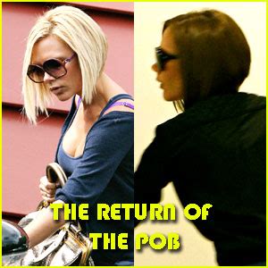 Victoria Beckham Is Back To Brunette FIRST PICTURE Victoria Beckham Just Jared Celebrity