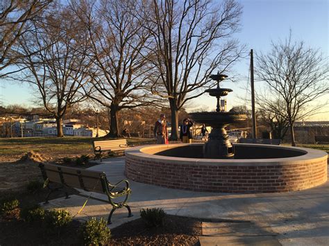 Jefferson Park fountain dedication on the 22nd