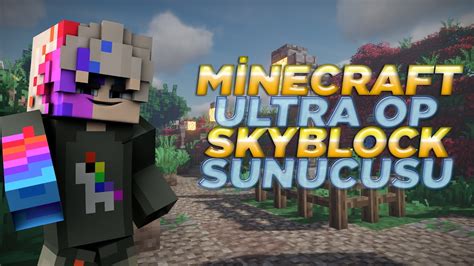 Minecraft Ultra Op Skyblock Server Türk En İyi Serverler Sunucu