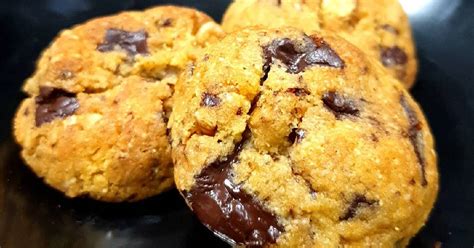 Resep Keto Chewy Choco Chip Cookies Sugar Gluten Free Ketopad Oleh