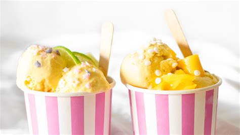 Mango Ice Cream | Vegan & Only 3-Ingredients! – The Garden Party