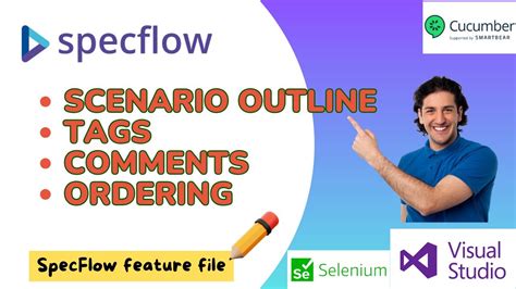 SpecFlow NET Tags Comments Ordering Selenium WebDriver CSharp