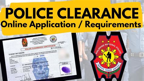 Steps Police Clearance Online Application Paano Makakuha