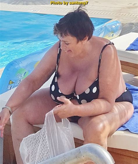 Candid Beach Ssbbw Bbw Mature Photo X Vid