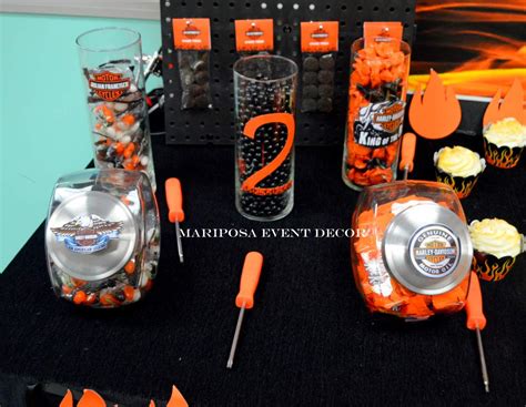 Harley Davidson Motorcycle Party Birthday Party Ideas Photo 1 Of 28