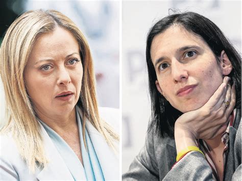 Elly Schlein Vs Giorgia Meloni Workzeitung Ch