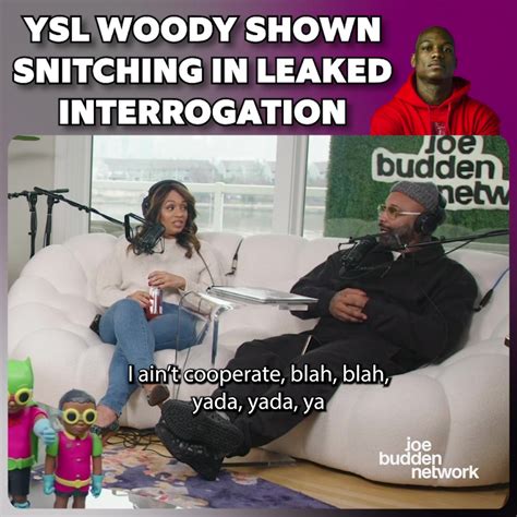 YSL Woody Shown Snitching In Leaked Interrogation | An interrogation ...