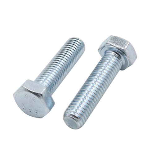 Wholesale DIN 933 DIN931Black Grade 8 8 Hex Head Bolt Manufacturer And