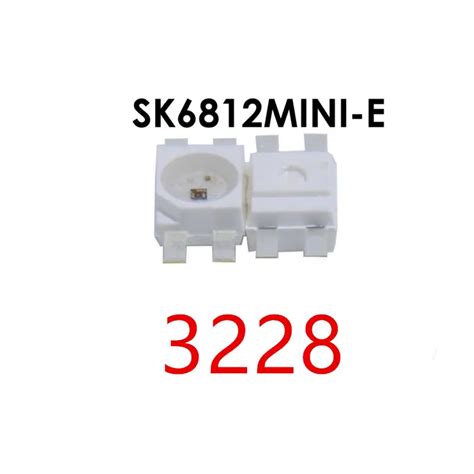 50-2000pcs Sk6812 Mini-e Rgb (similar With Ws2812b) Sk6812 3228 Smd ...