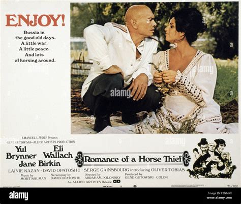 Romance Of A Horsethief Aka Romansa Konjokradice Us Poster From