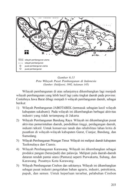 Geografi Pdf 210 Tugas 203 Gambar 6 Peta Wilayah Pusat Pembangunan