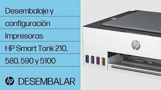 Impresora multifunción HP Smart Tank 580 configuración Soporte de HP