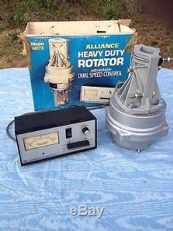 ALLIANCE HD-73-1 Hd73 ANTENNA HAM ROTOR ROTATOR AND CONTROL CONTROLLER NICE