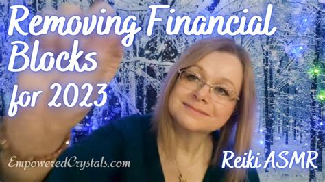 Removing Financial Blocks For 2023 Reiki Asmr Green Aventurine Crystal Healing Youtube