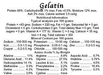 Gelatin – Florida Aqua Farms