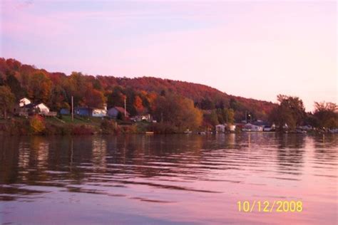 Lime Lake Machias Ny Morning Fog At The North End Of The Lake Photo