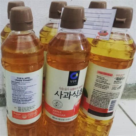 Jual Cuka Apel Korea Apple Vinegar Daesang Chung Jung One Ml