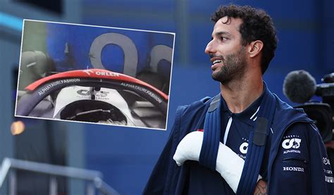 Ah F K My Hand Daniel Ricciardo Out Of Dutch Gp After Breaking Wrist