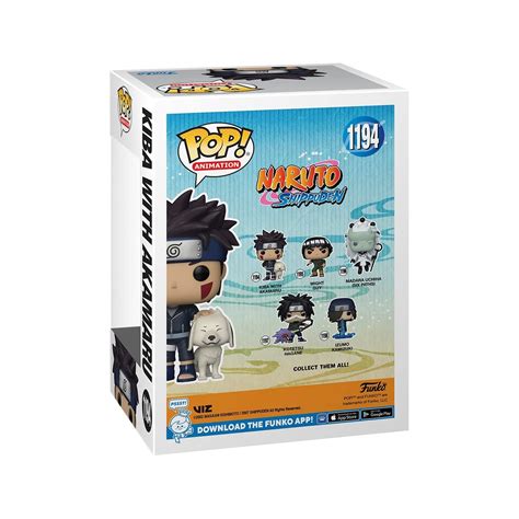 Funko Pop Animation Naruto Shippuden Kiba With Akamaru 1194 49804