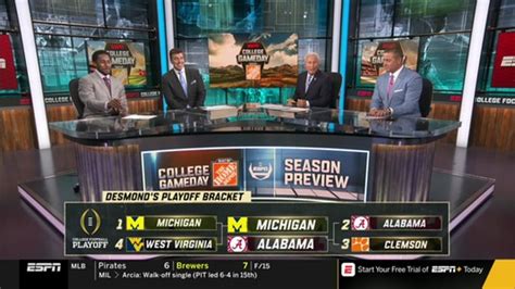 Espns Howard Predicts Michigan Wins It All This Season