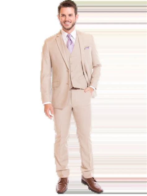 David Major Tan Suit Russo Tux Dresses Limousine