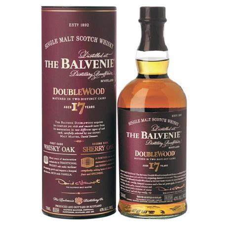 THE BALVENIE DOUBLEWOOD 17 YEARS SINGLE MALT SCOTCH WHISKY WineWarehouse